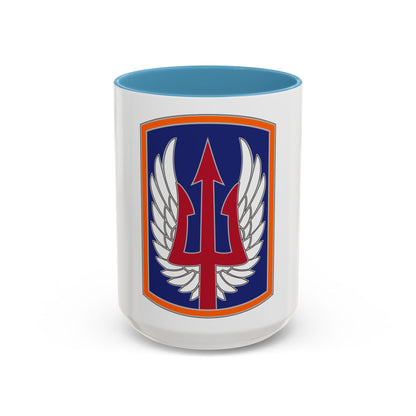 185 Aviation Brigade (U.S. Army) Accent Coffee Mug