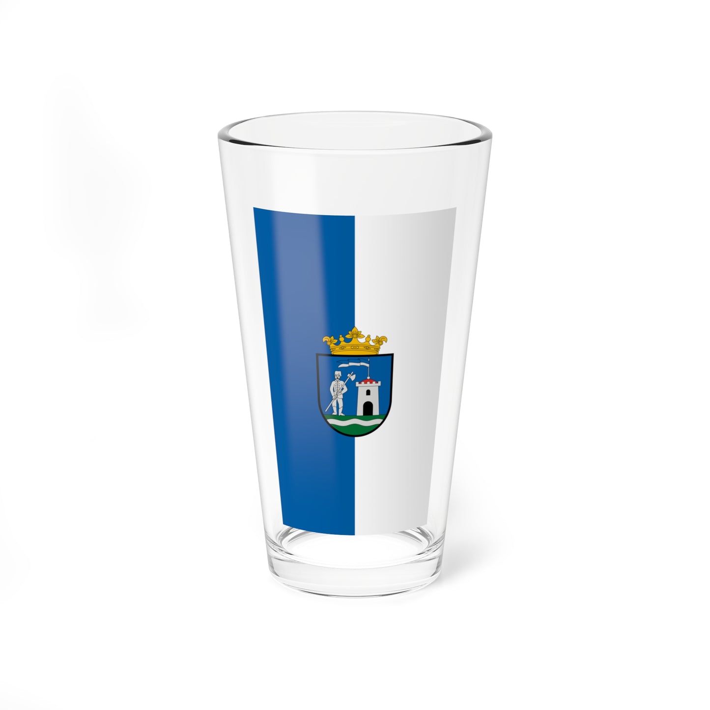 Flag of Karako (Hungary) Pint Glass 16oz