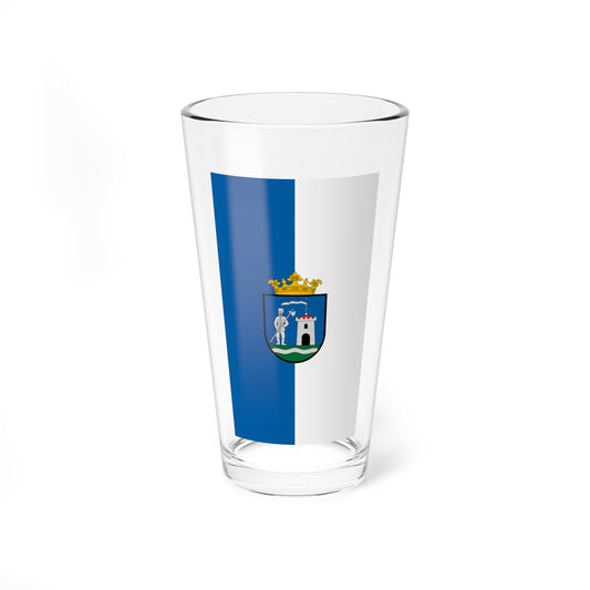 Flag of Karako (Hungary) Pint Glass 16oz