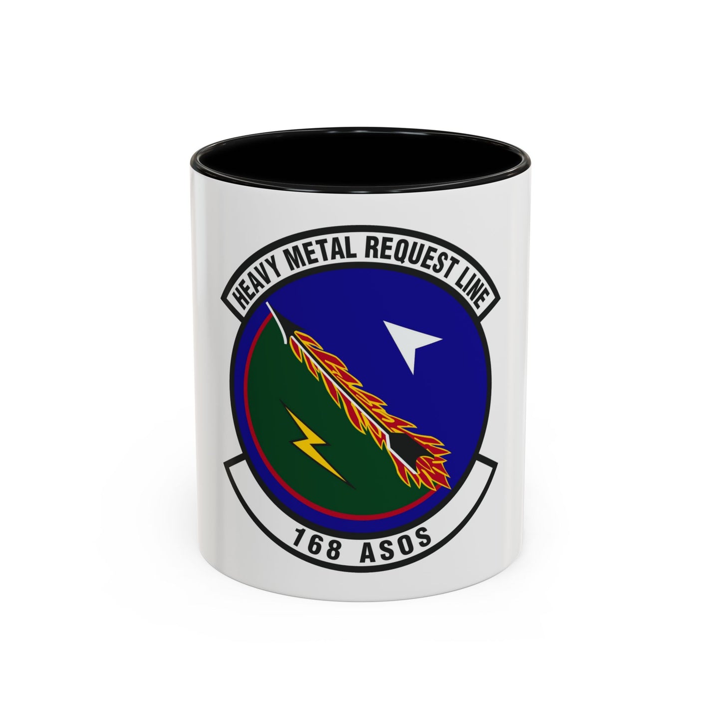 168th Air Support Operations Squadron (U.S. Air Force) Accent Coffee Mug