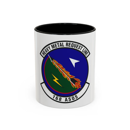 168th Air Support Operations Squadron (U.S. Air Force) Accent Coffee Mug