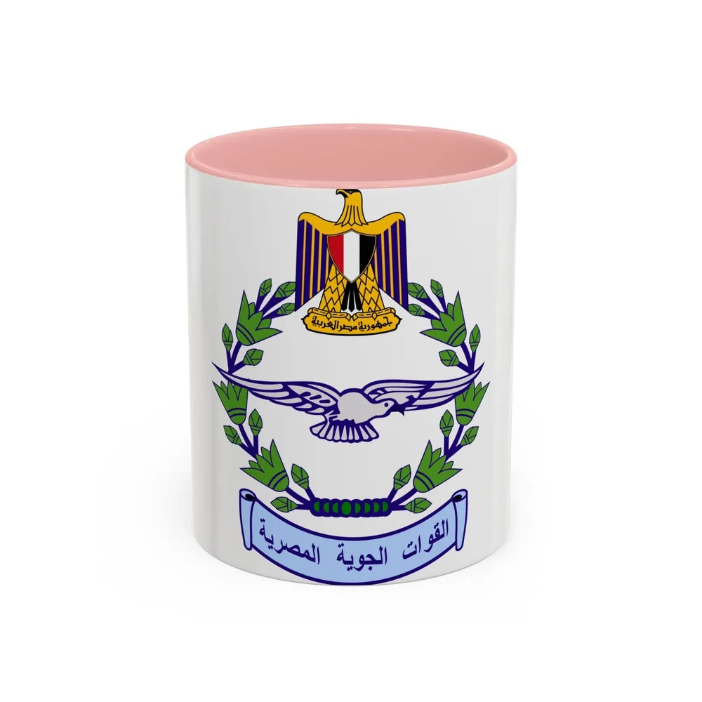 Egyptian Air Force - Accent Coffee Mug-11oz-Pink-Go Mug Yourself