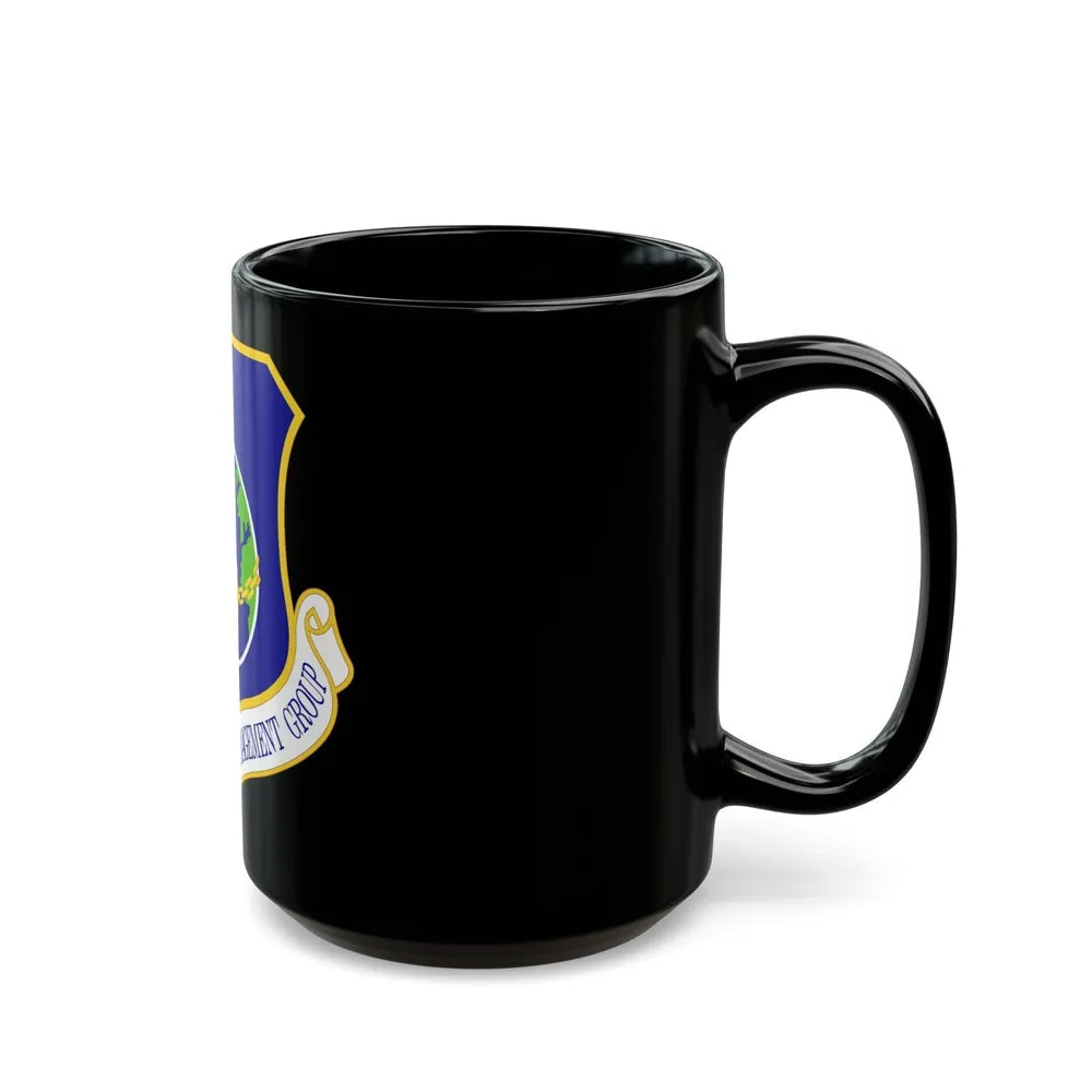 848 Supply Chain Management Group AFMC (U.S. Air Force) Black Coffee Mug-Go Mug Yourself