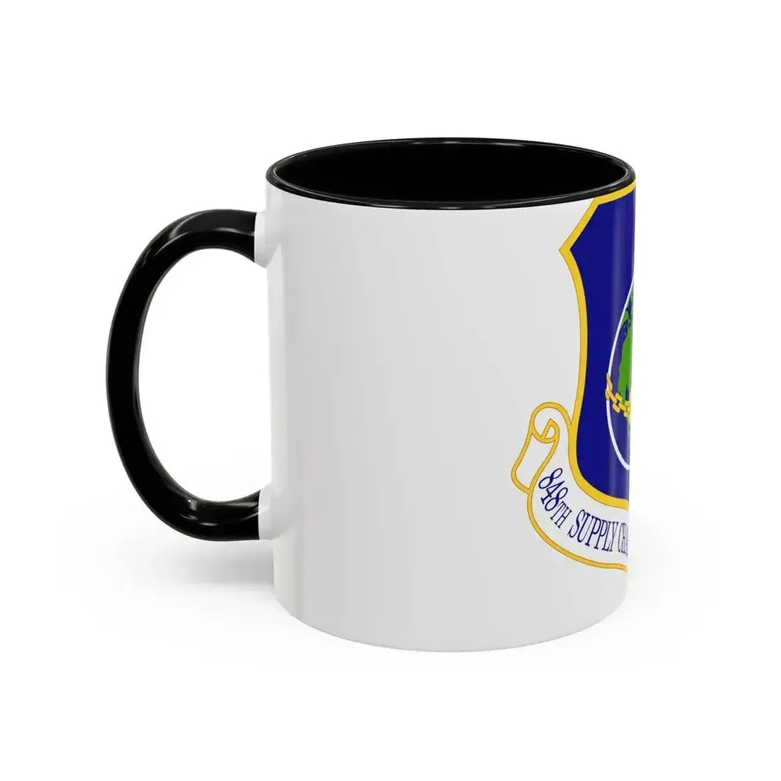 848 Supply Chain Management Group AFMC (U.S. Air Force) Accent Coffee Mug - Go Mug Yourself