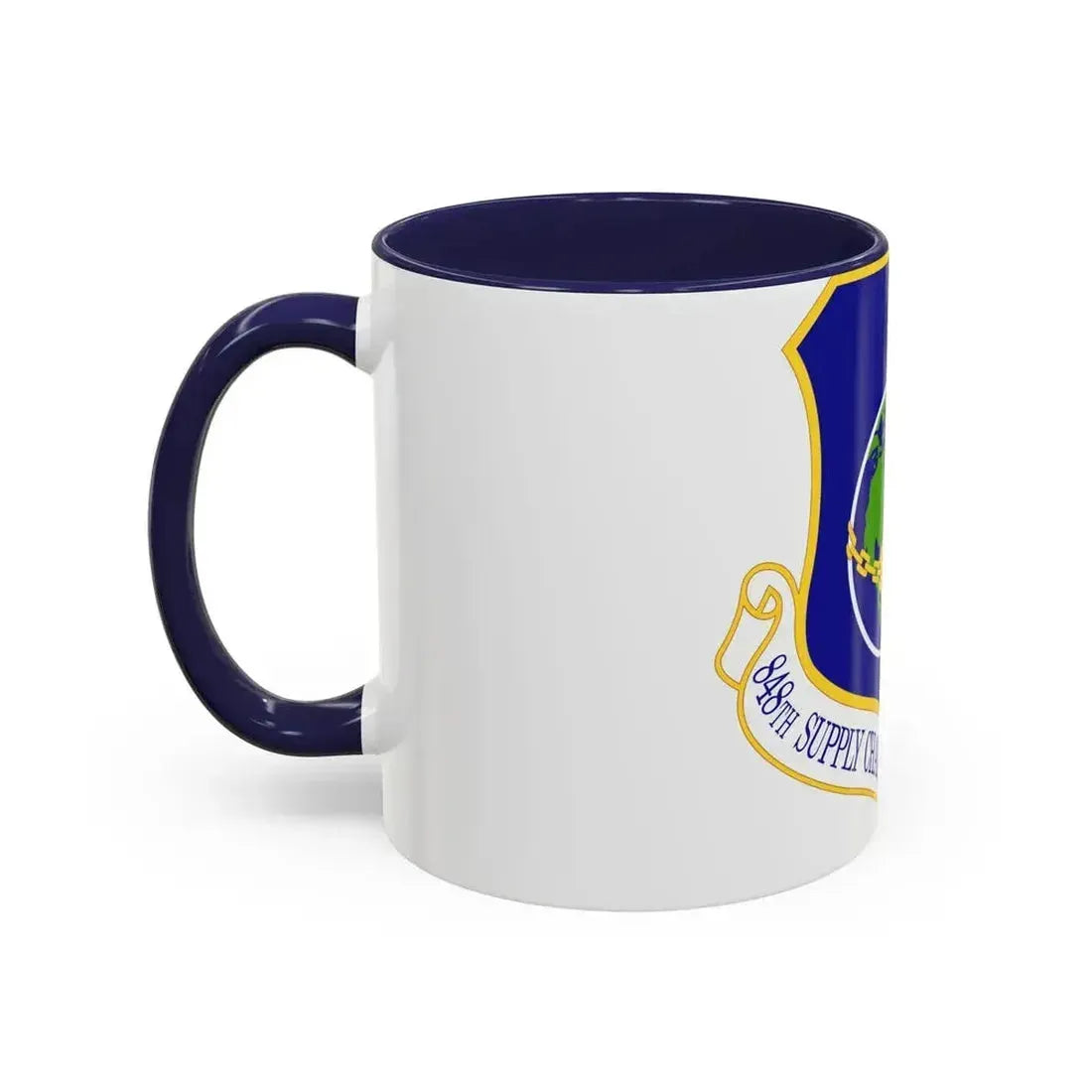 848 Supply Chain Management Group AFMC (U.S. Air Force) Accent Coffee Mug - Go Mug Yourself