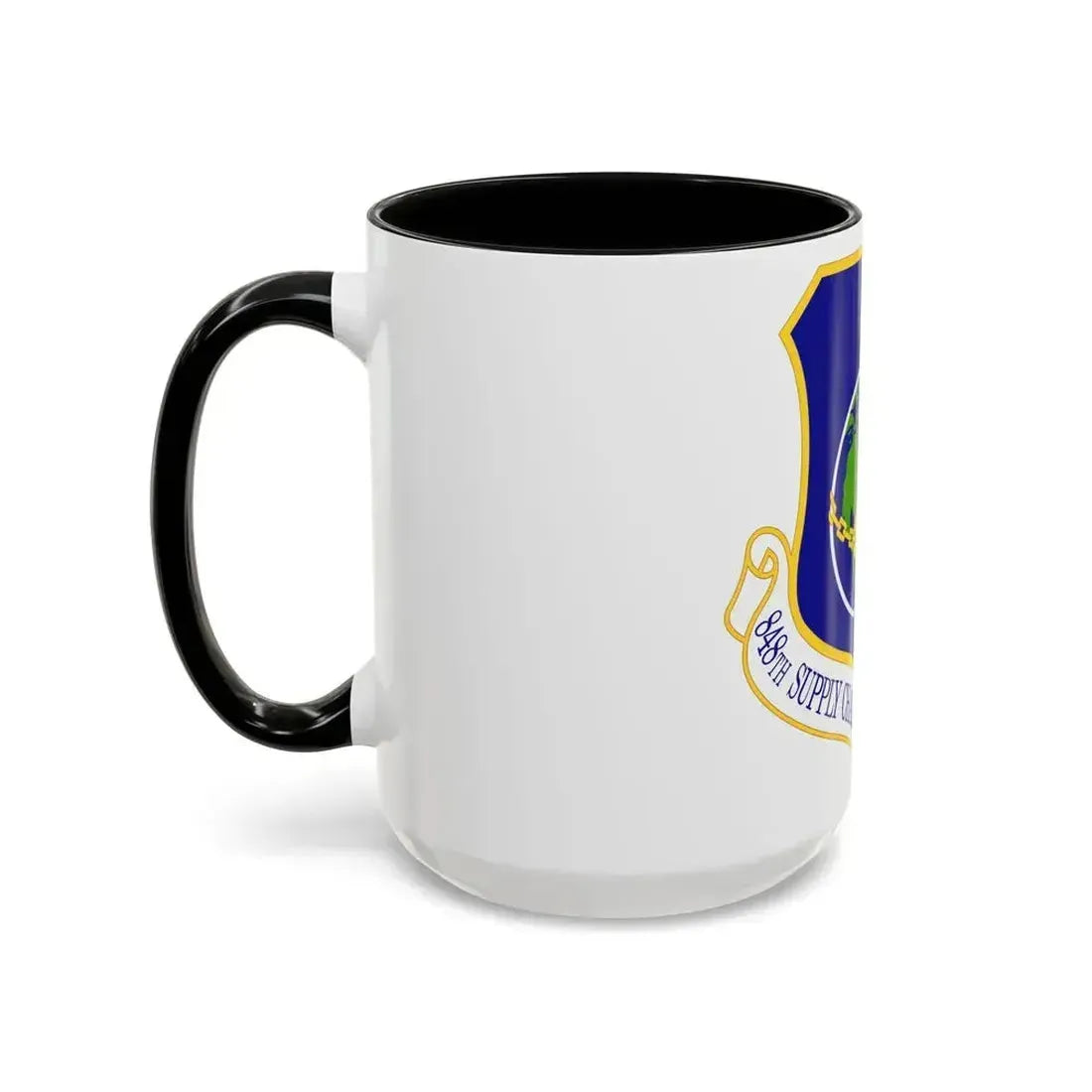 848 Supply Chain Management Group AFMC (U.S. Air Force) Accent Coffee Mug - Go Mug Yourself