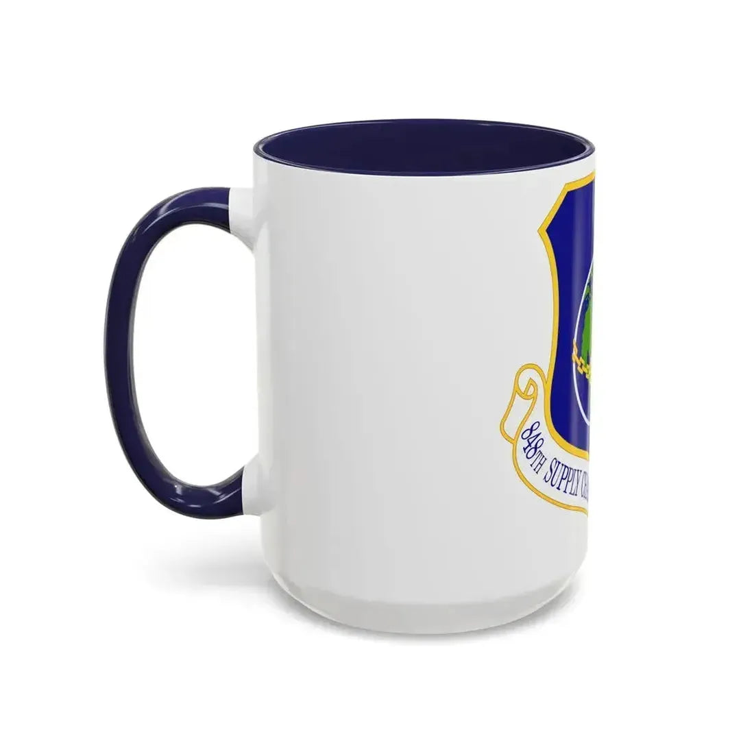 848 Supply Chain Management Group AFMC (U.S. Air Force) Accent Coffee Mug - Go Mug Yourself