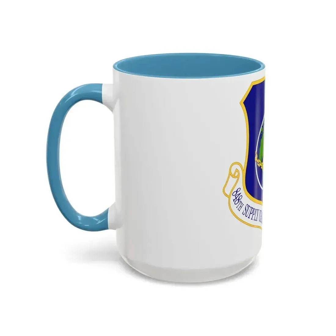 848 Supply Chain Management Group AFMC (U.S. Air Force) Accent Coffee Mug - Go Mug Yourself