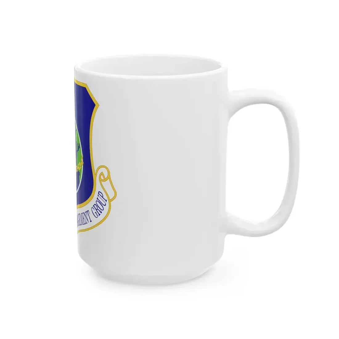 848 Supply Chain Management Group AFMC (U.S. Air Force) White Coffee Mug - Go Mug Yourself