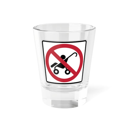 MUTCD-CA PS-111 (California) (Road Sign) Shot Glass 1.5oz