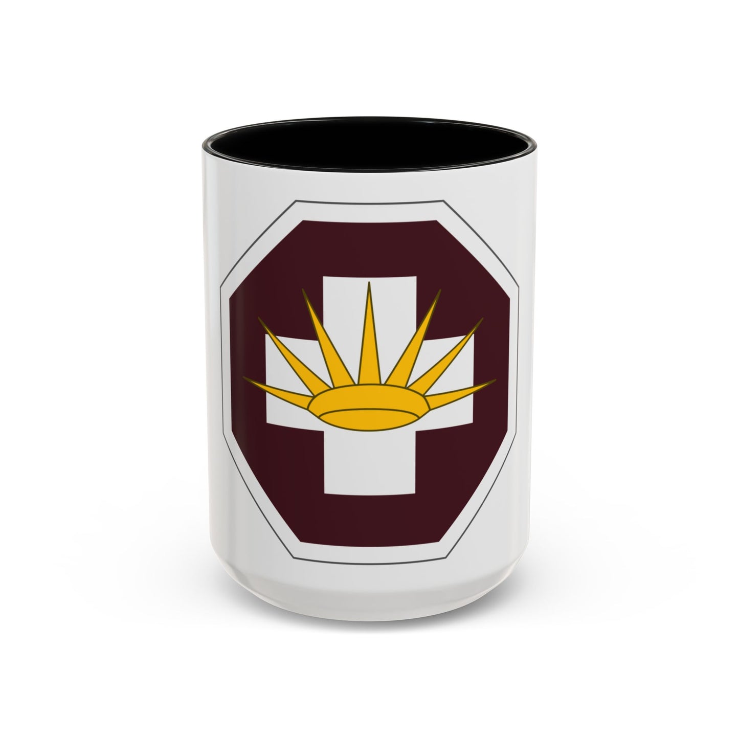 8 Medical Brigade (U.S. Army) Accent Coffee Mug