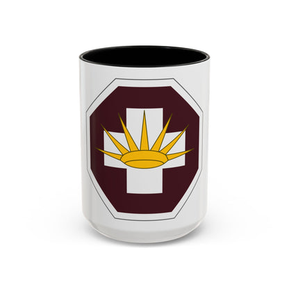 8 Medical Brigade (U.S. Army) Accent Coffee Mug