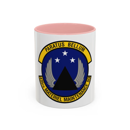435th Materiel Maintenance Squadron (U.S. Air Force) Accent Coffee Mug