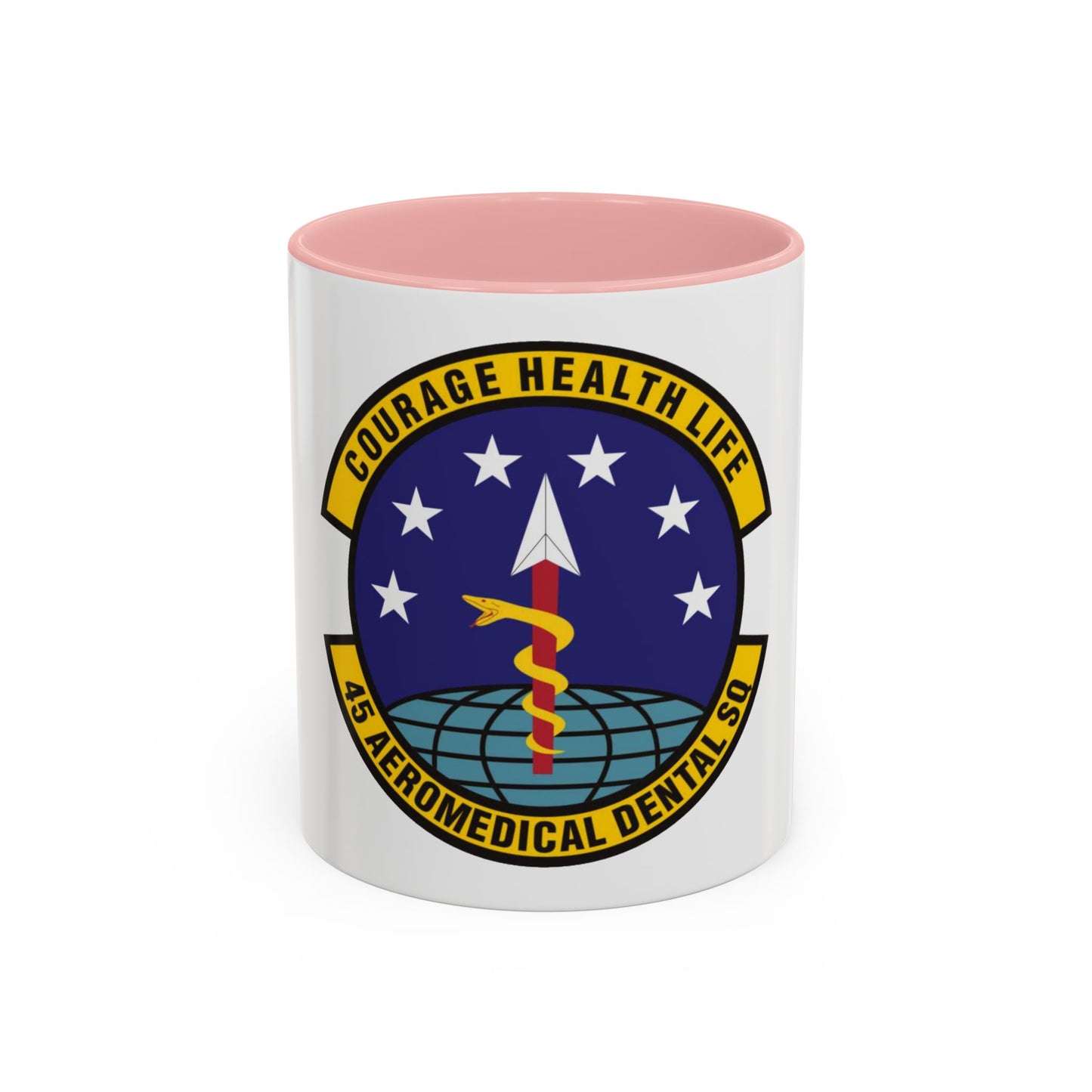 45th Aeromedical Dental Squadron (U.S. Air Force) Accent Coffee Mug