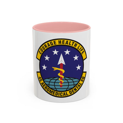 45th Aeromedical Dental Squadron (U.S. Air Force) Accent Coffee Mug