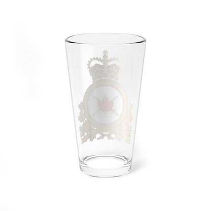 LANDFORCOM Emblem (Canada) (Coat of Arms) Pint Glass 16oz