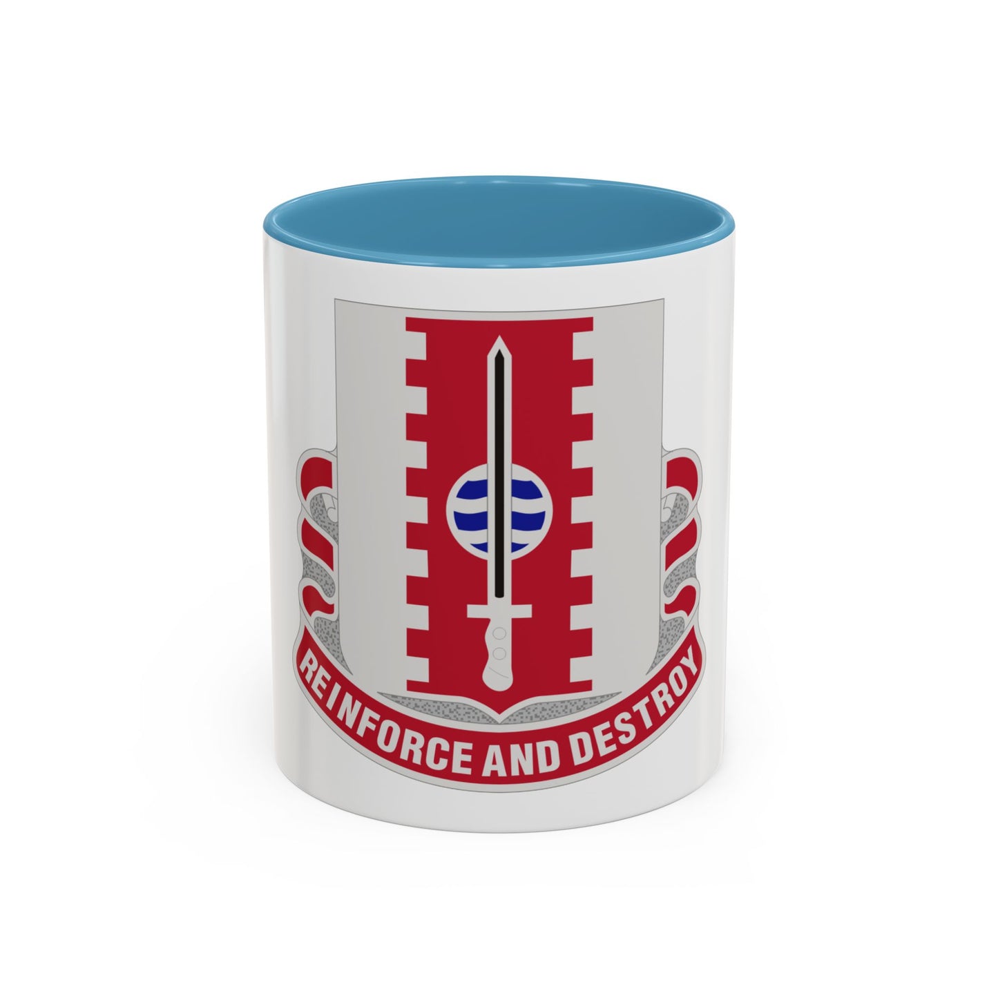 386 Engineer Battalion (U.S. Army) Accent Coffee Mug