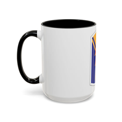 79 Infantry Brigade Combat Team insignia (U.S. Army) Accent Coffee Mug