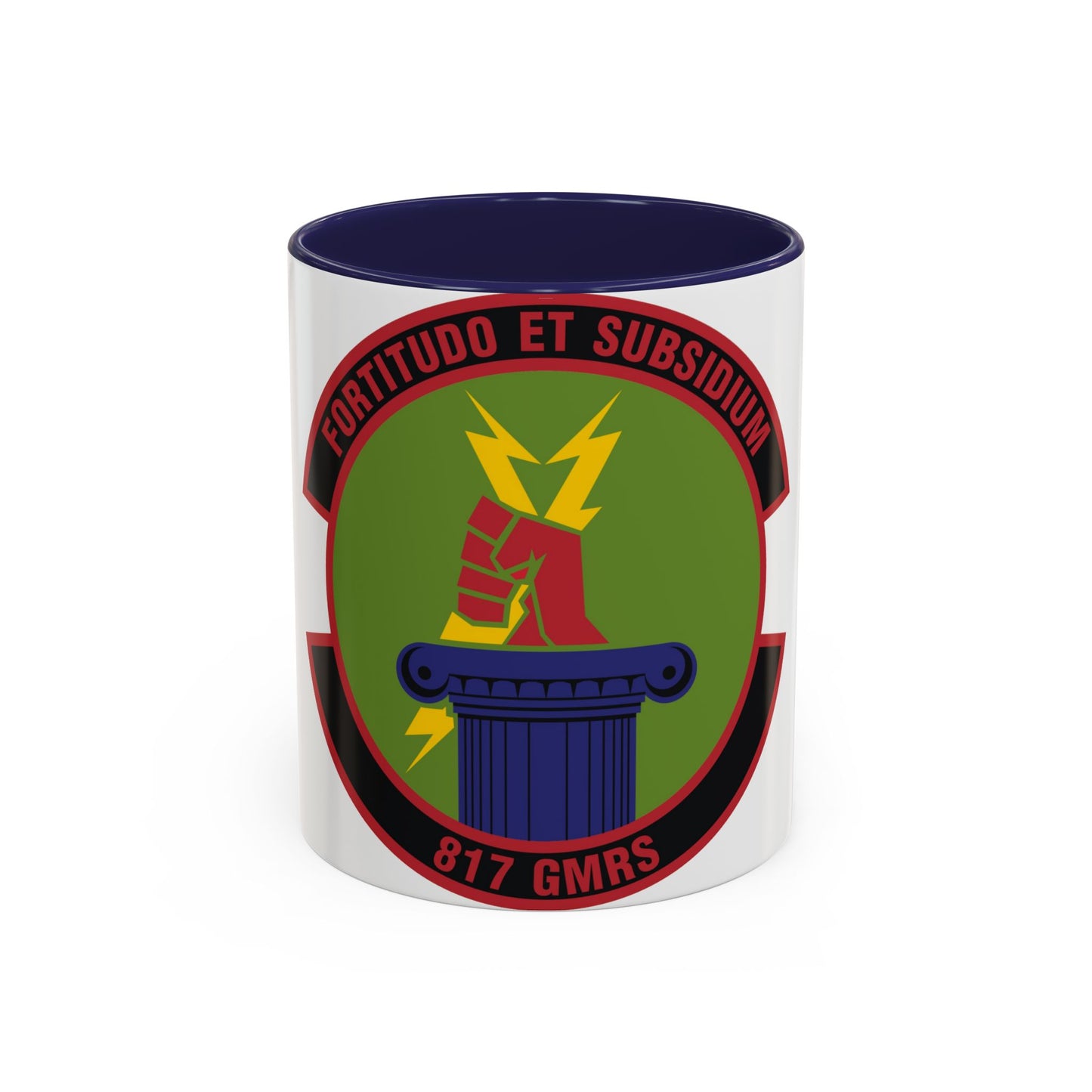 817th Global Mobility Readiness Squadron (U.S. Air Force) Accent Coffee Mug