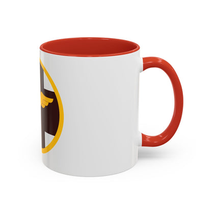 818 Medical Brigade (U.S. Army) Accent Coffee Mug