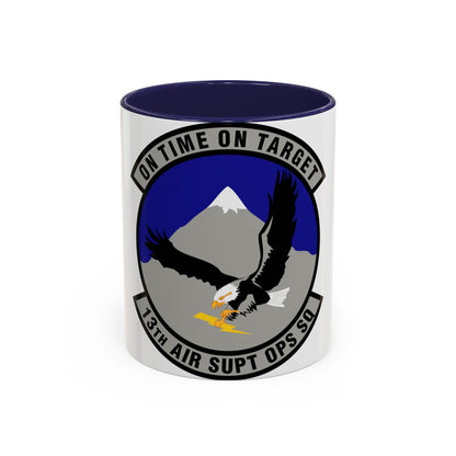13 Air Support Operations Squadron ACC (U.S. Air Force) Accent Coffee Mug