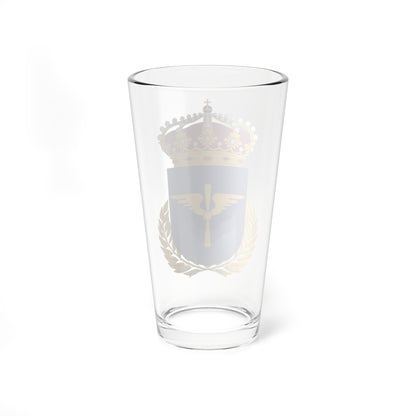 Luftstridsskolan vapen (Sweden) (Coat of Arms) Pint Glass 16oz