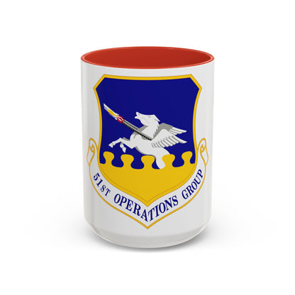 51st Operations Group (U.S. Air Force) Accent Coffee Mug