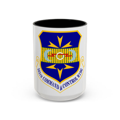 505th Command and Control Wing (U.S. Air Force) Accent Coffee Mug