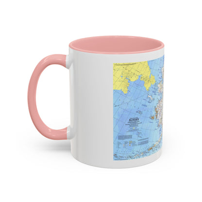 USA - Alaska (1975) (Map) Accent Coffee Mug