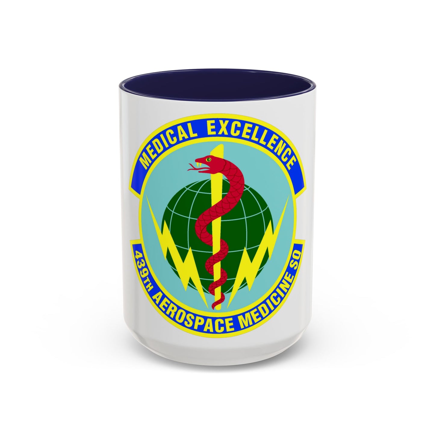 439th Aerospace Medicine Squadron (U.S. Air Force) Accent Coffee Mug