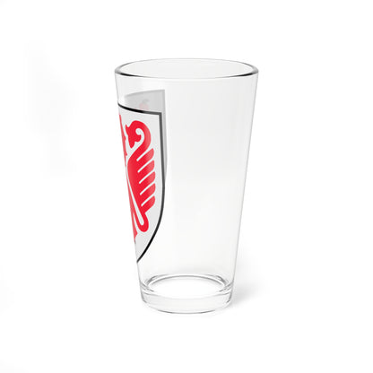 DEU Braunschweig COA (Germany) (Coat of Arms) Pint Glass 16oz