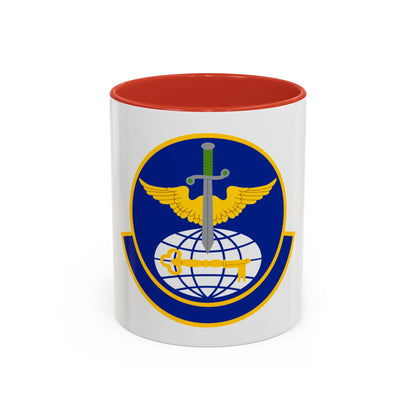 908 Operations Support Squadron AFRC (U.S. Air Force) Accent Coffee Mug