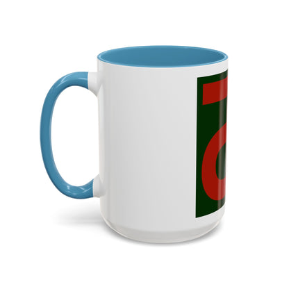 90th Infantry Division.patch (U.S. Army) Accent Coffee Mug