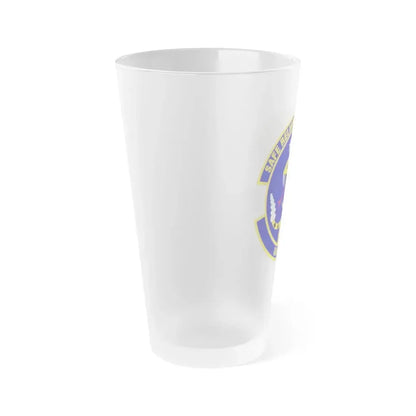 849 Aircraft Maintenance SquadronACC (U.S. Air Force) Frosted Pint Glass 16oz - Go Mug Yourself