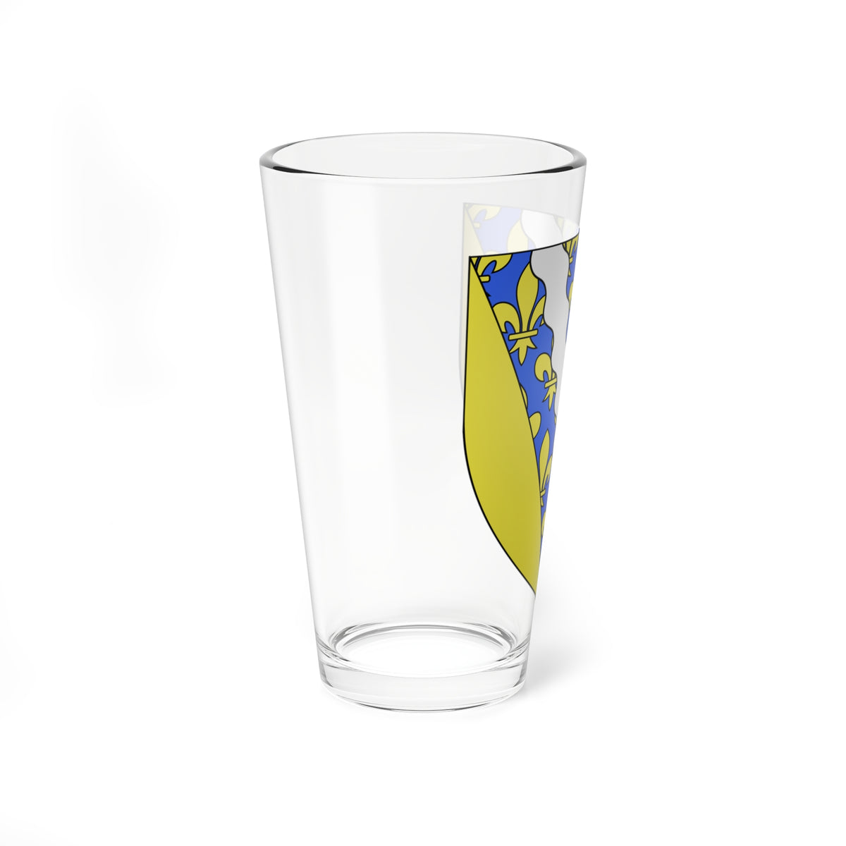Proposition de blason pour le département du Val-de-Marne (France) (Coat of Arms) Pint Glass 16oz