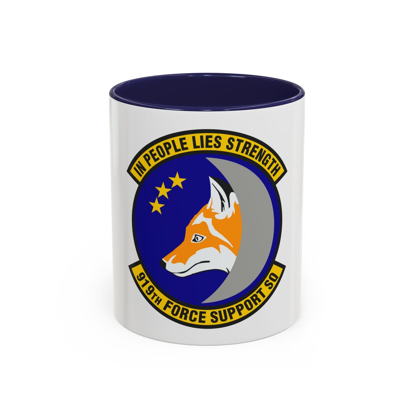 919th Force Support Squadron (U.S. Air Force) Accent Coffee Mug