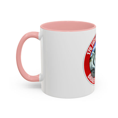 176th Fighter Squadron (U.S. Air Force) Accent Coffee Mug