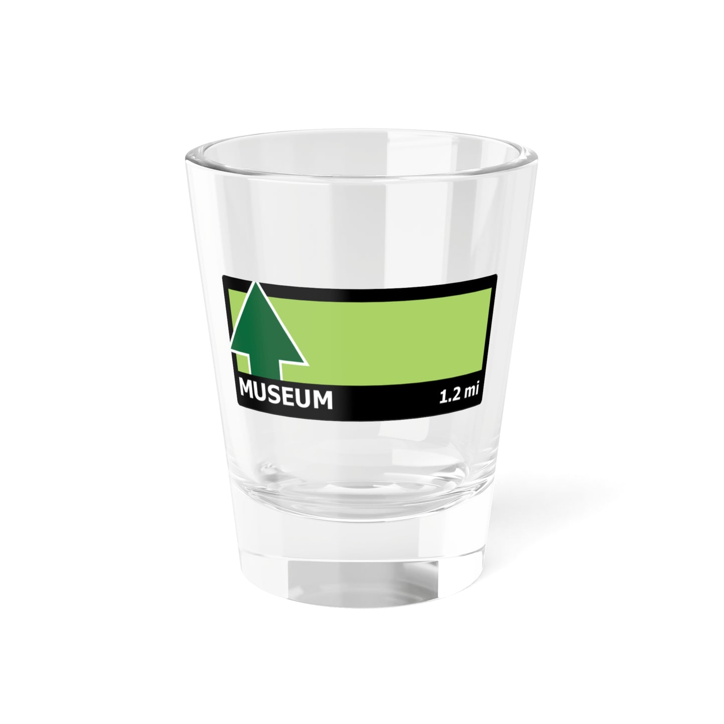 PRNS CSJ-TG5.1 (California) (Road Sign) Shot Glass 1.5oz