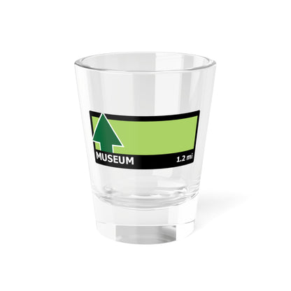 PRNS CSJ-TG5.1 (California) (Road Sign) Shot Glass 1.5oz