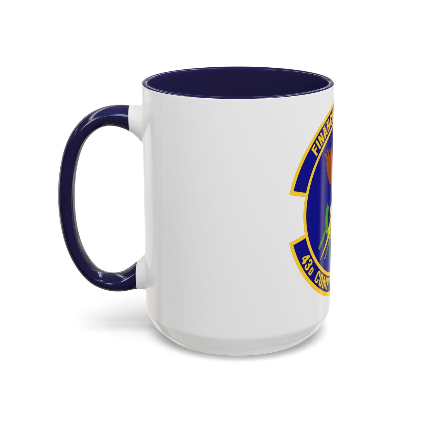 43d Comptroller Flight (U.S. Air Force) Accent Coffee Mug