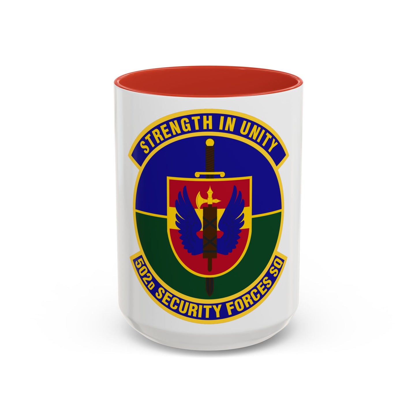 502d Security Forces Squadron (U.S. Air Force) Accent Coffee Mug