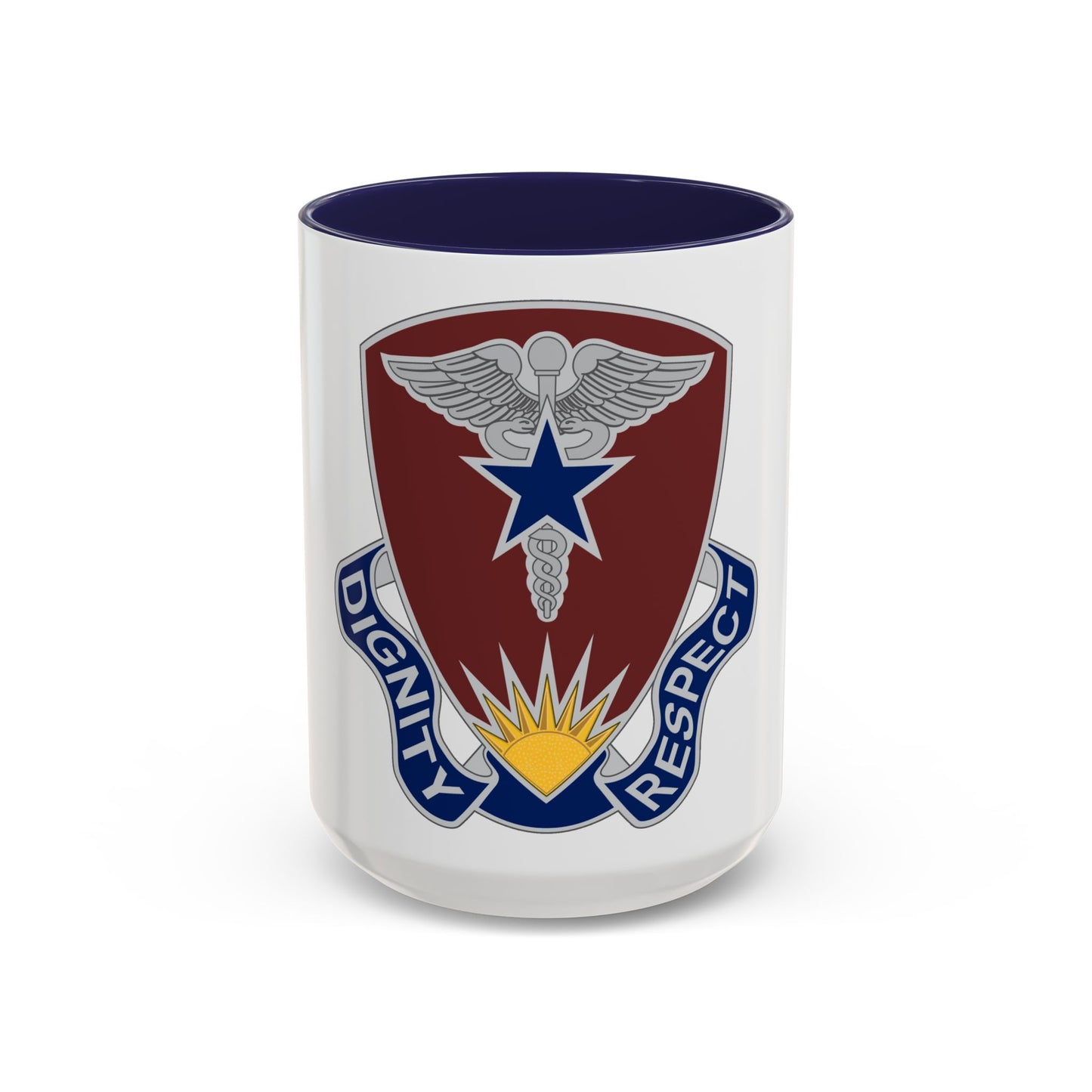 Regional Health Command Europe (U.S. Army) Accent Coffee Mug