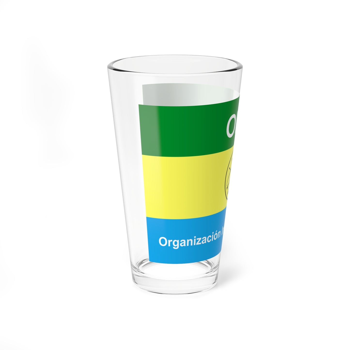 Organización Indígena Chiquitana flag 1 (Bolivia) Pint Glass 16oz