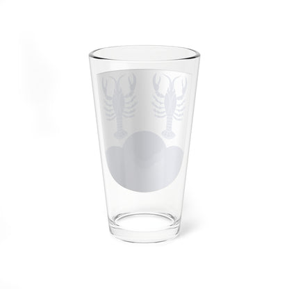 Gladhammar vapen (Sweden) (Coat of Arms) Pint Glass 16oz