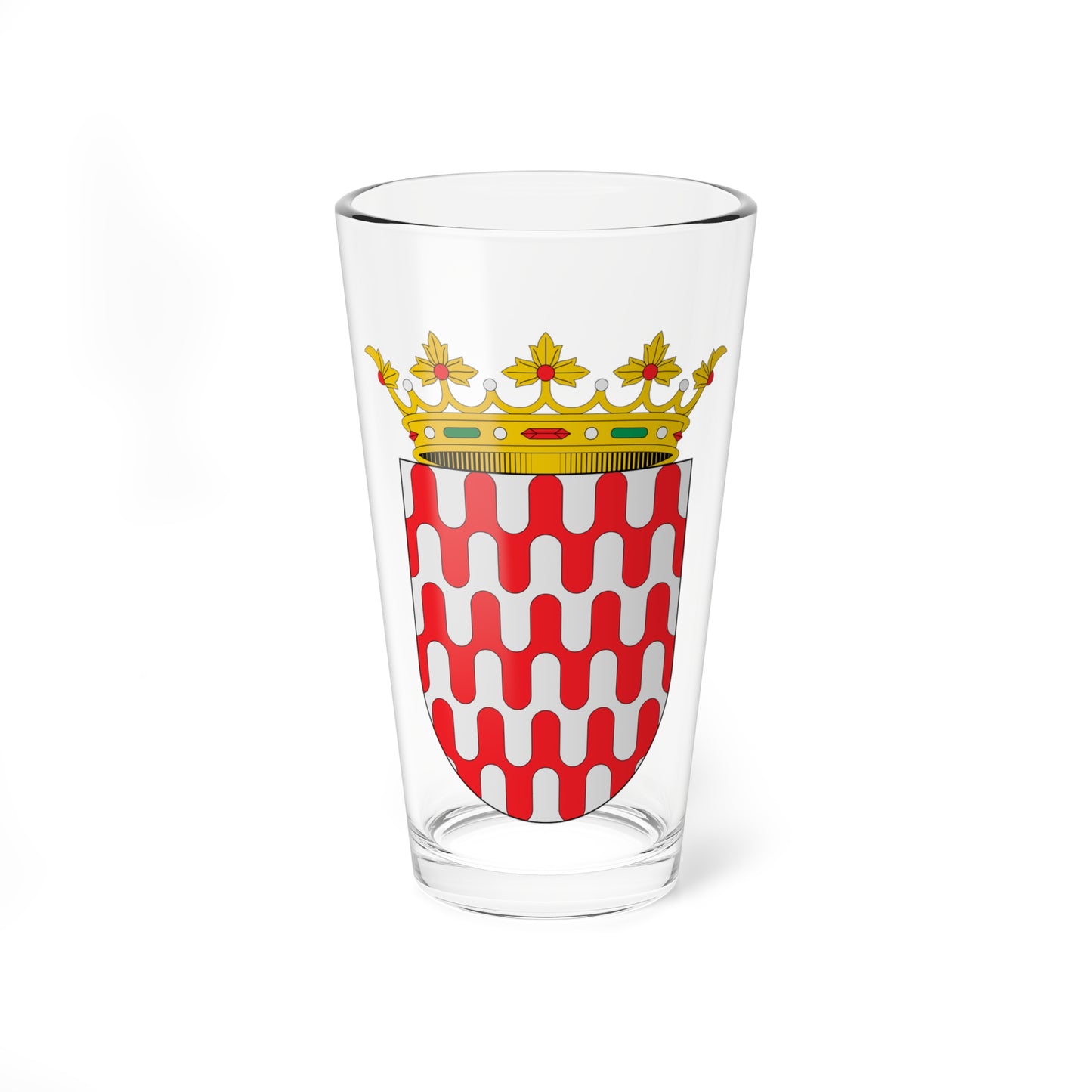 Escudo de Alcantarilla Murcia 2 (Spain) (Coat of Arms) Pint Glass 16oz