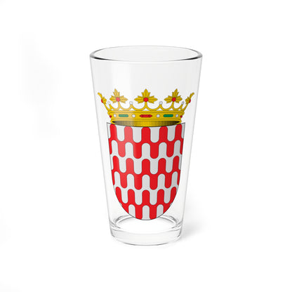 Escudo de Alcantarilla Murcia 2 (Spain) (Coat of Arms) Pint Glass 16oz