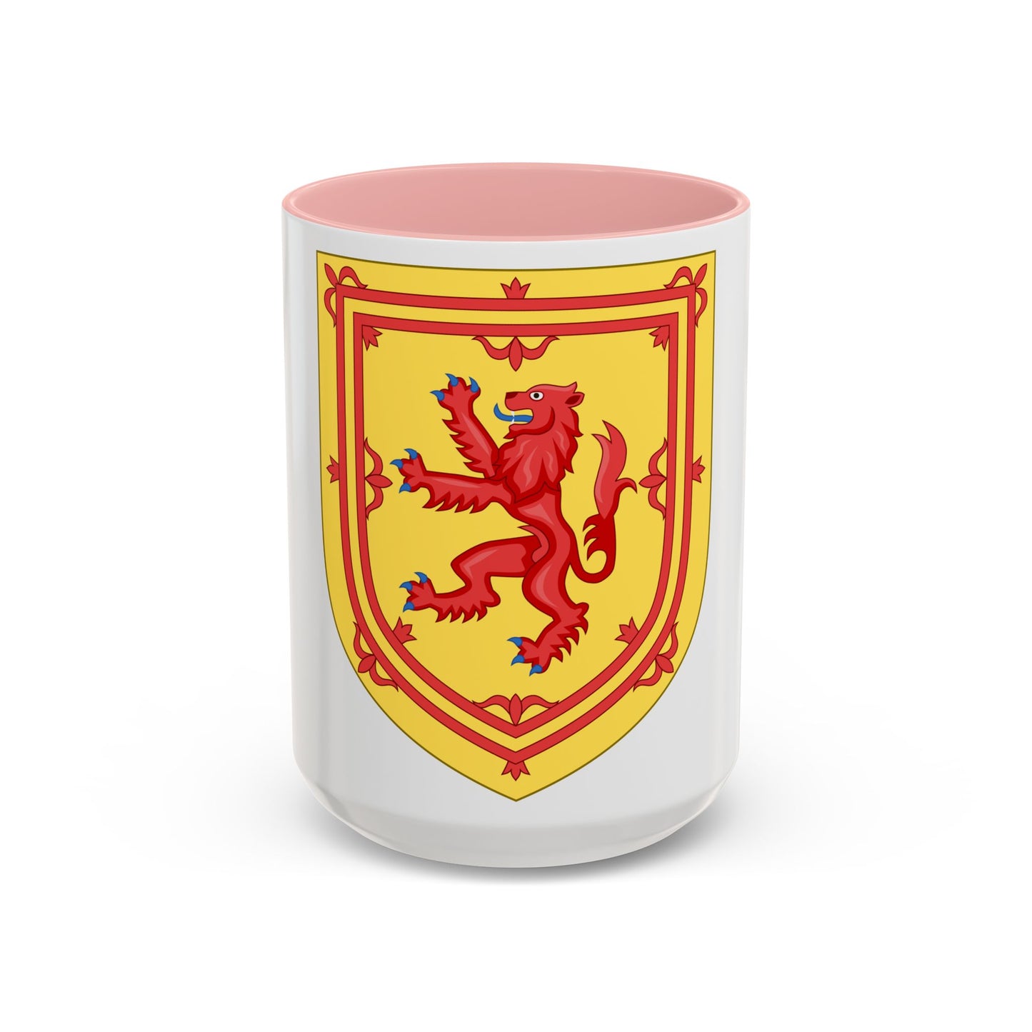 Royal Arms of the Kingdom of Scotland - Accent Coffee Mug