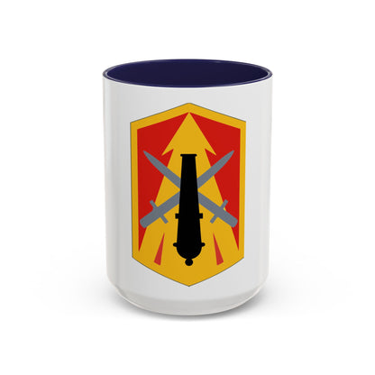 214th Fires Brigade (U.S. Army) Accent Coffee Mug