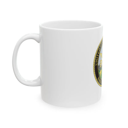 USCG Base Seattle (U.S. Coast Guard) White Coffee Mug