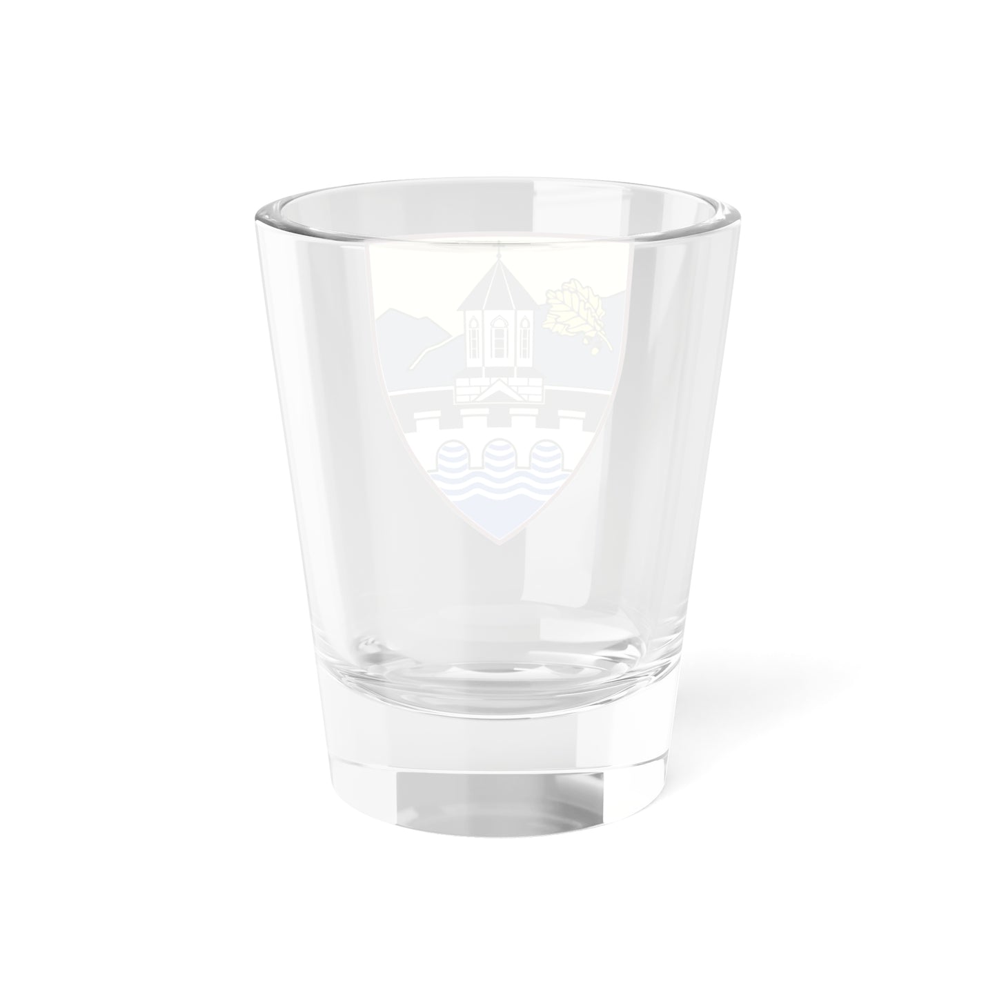 Kozarska Dubica grb (Bosnia and Herzegovina) (Coat of Arms) Shot Glass 1.5oz